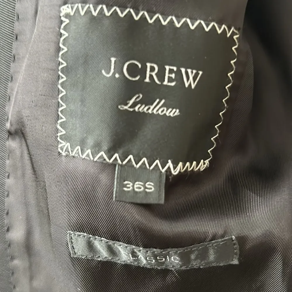 J.Crew Thé Ludlow Double-Breated Corduroy Tuxedo Jacket New!